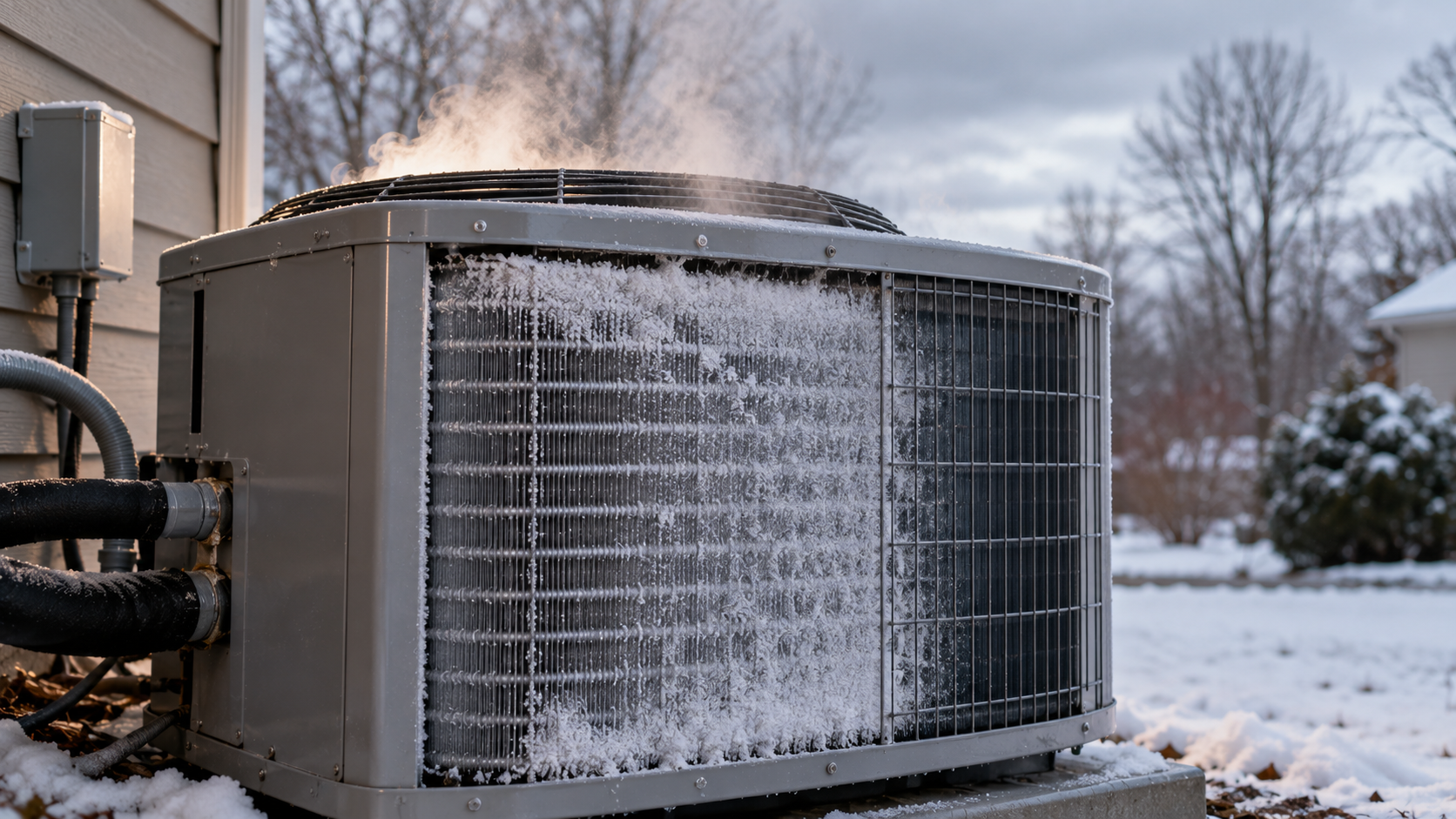 Heat Pump Iced Up? Some of That Is Supposed to Happen