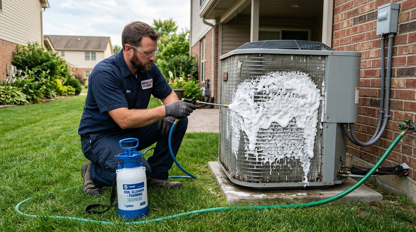 Nu-Calgon Coil Cleaning Best Practices: Acid vs. Alkaline for Microchannel Coils