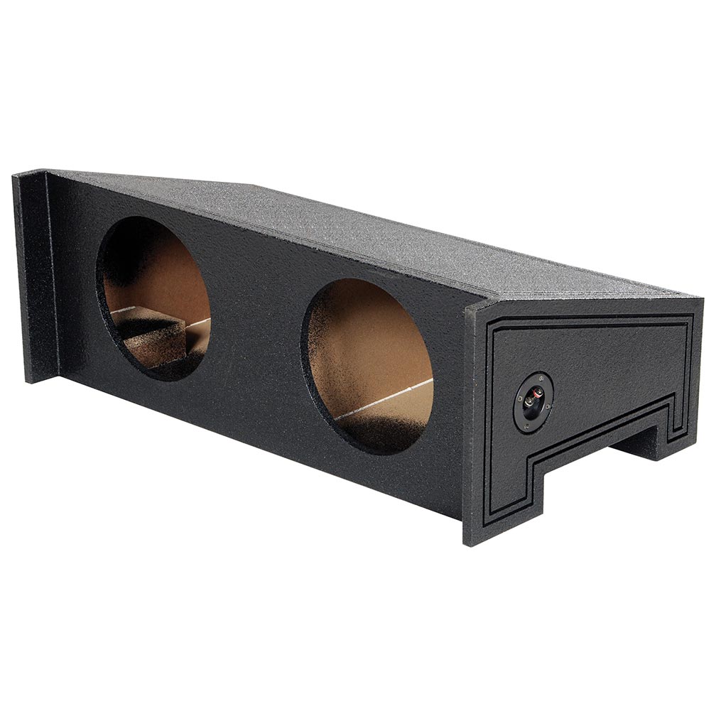 QPower "QBOMB" Jeep Wrangler "All Years" Dual 10" Sealed Woofer Box