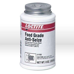 Loctite LOC1167237 Anti Seize Lubricant Food grade anti-seize 8 oz brush top