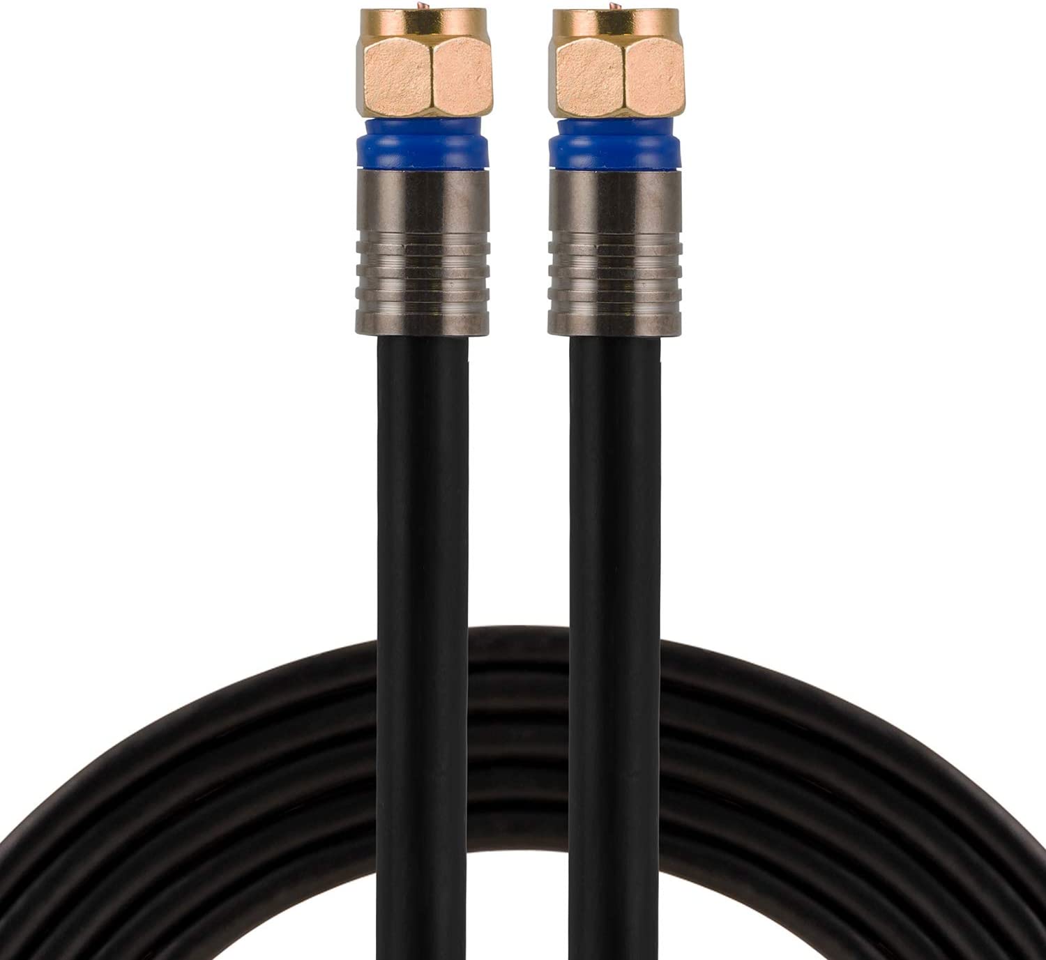 RG6 33532 Coaxial Cable 50ft with F-type Connectors