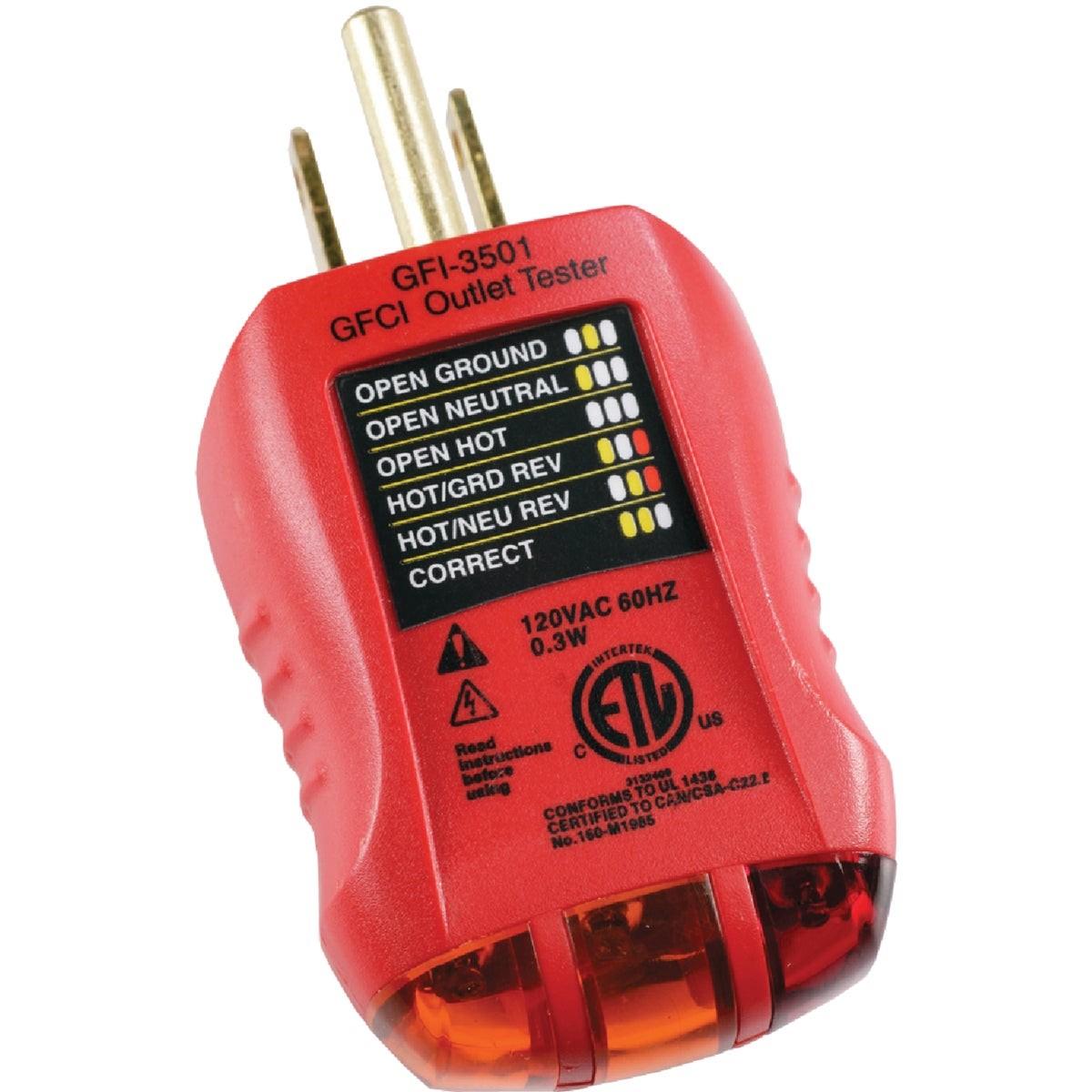 Gardner Bender GBEGFI-3501 Outlet and Gfi Tester