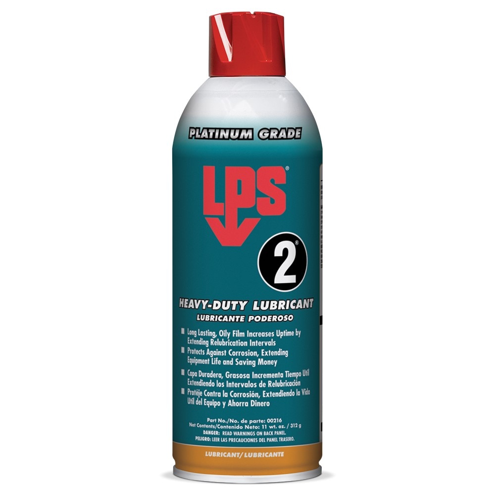 LPS LPS00216 2 Heavy-Duty Lubricant Aerosol Can 16 oz - Net 11 oz