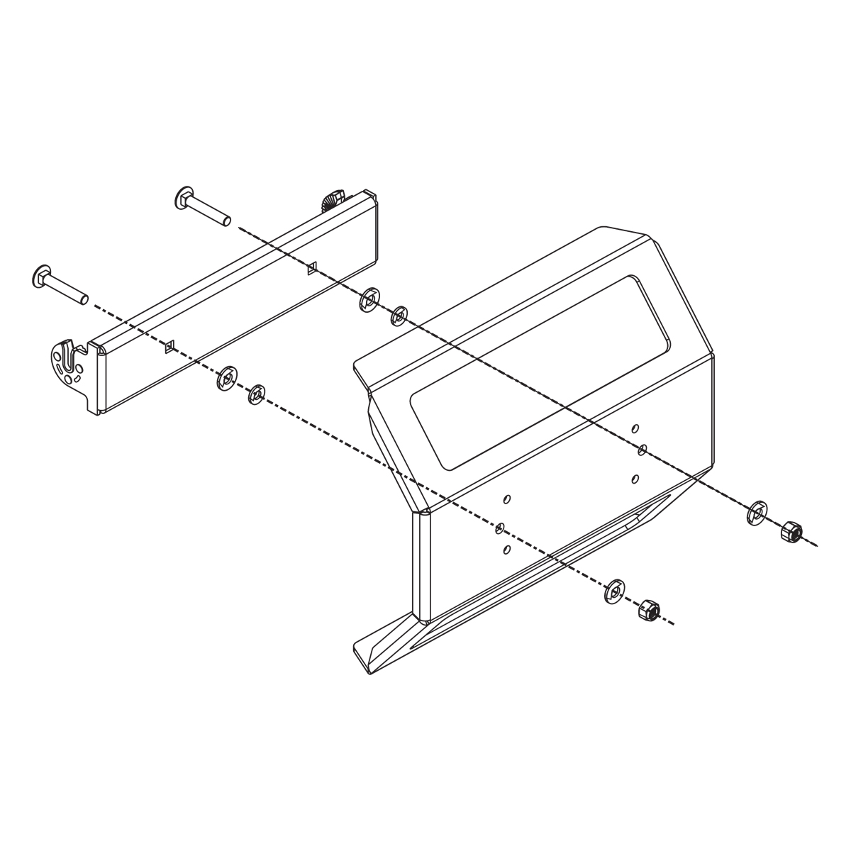 Humminbird 740175-1 IDMK-H12R Flush Kit for Helix 12