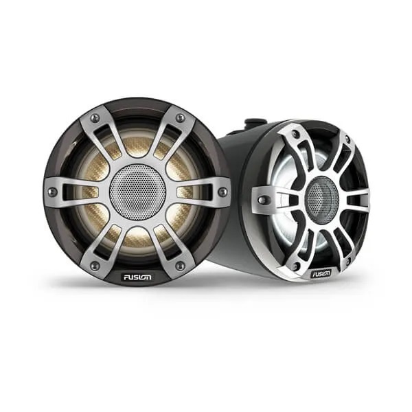 Fusion 010-02771-51 SG-FLT653SPB 6.5in Tower Speaker Black 3i with CRGBW Lighting