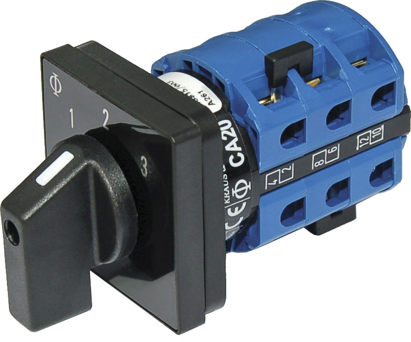 Blue Sea 9010-BSS Rotary Switch 120VAC 30 Amp Off + 3 Position