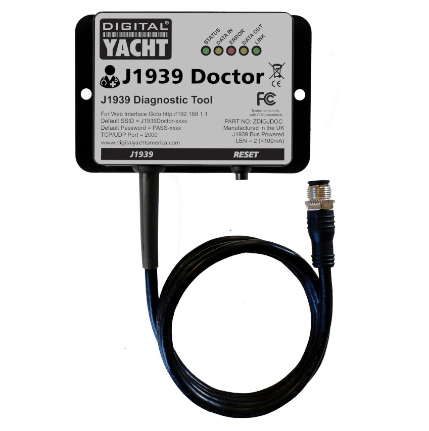 Digital Yacht ZDIGJDOC J1939 Doctor Diagnostic Tool