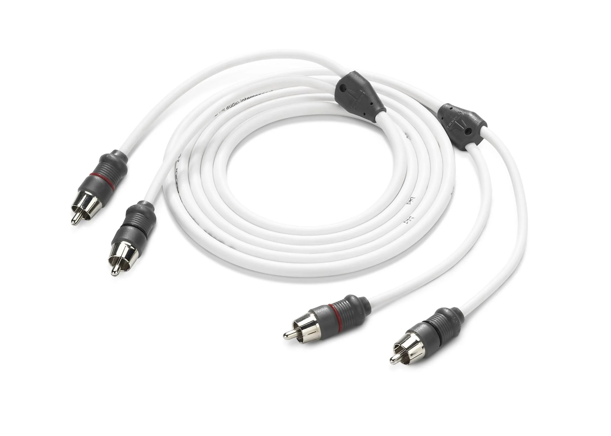 JL Audio 010-13413-00 6 Ft 2 Channel Audio Interconnect Cable