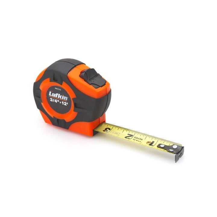 APEX LFKPHV1312N Power Tape 12 ft Steel Clearcoat A2 0.75 Inch SAE 1.85 Inch