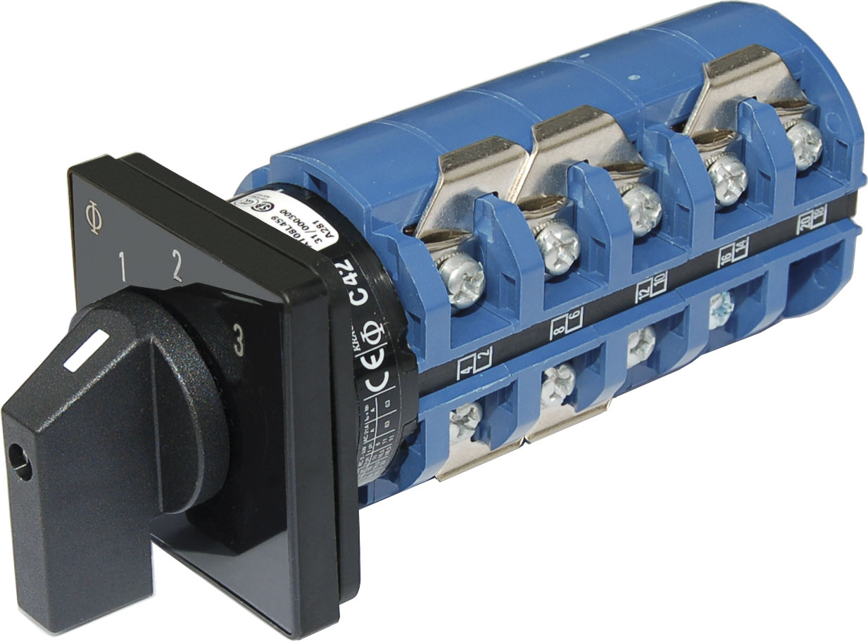 Blue Sea 9077-BSS Rotary Switch 240VAC 65 Amp Off + 3 Position
