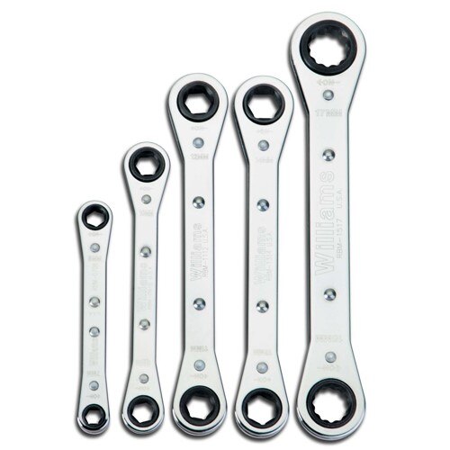 Williams SNPWS-12 Ratchet Box Wr Set 5-Pcs