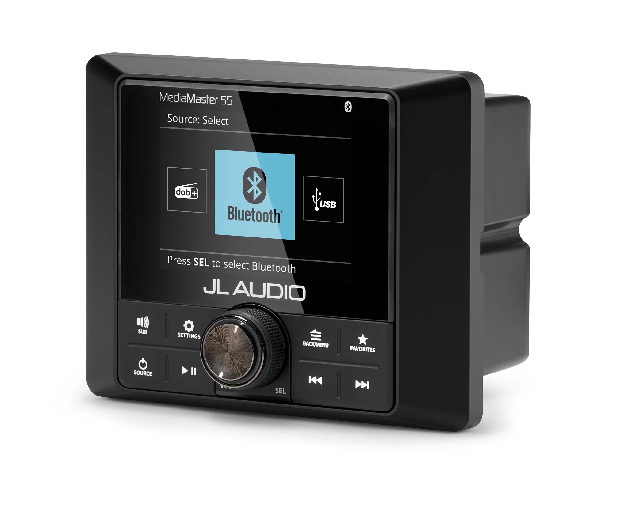 JL Audio 010-03365-00 MediaMaster 55 Weatherproof Source Unit