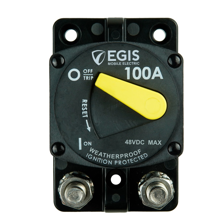 EGIS 4704-100 87-Series 100 Amp Circuit Breaker Surface Mount