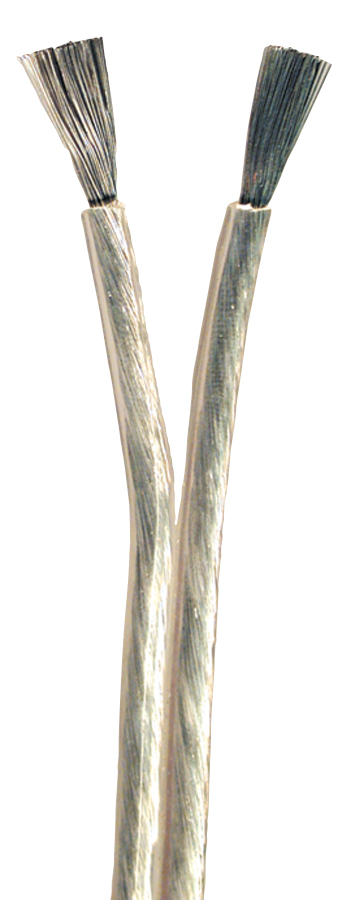 Ancor 142810 18/2 100ft Speaker Wire Tinned Superflex Clear Coat