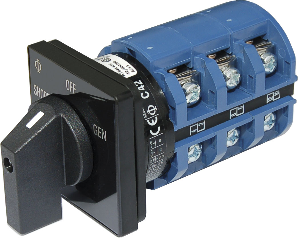 Blue Sea 9019-BSS Rotary Switch 240VAC 65 Amp Off + 2 Position