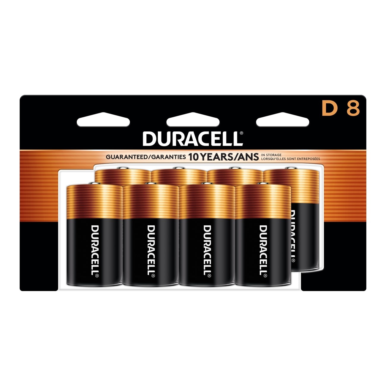 Coppertop DURMN13R8DWZ17 Duracell Value Batteries D