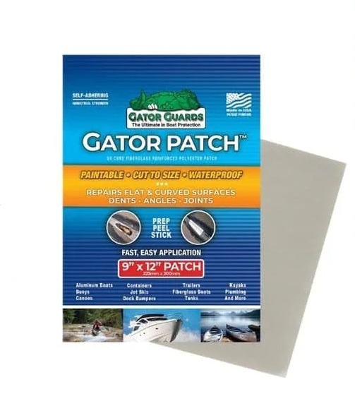Gator GP-912 Guard Gator Patch 9in X 12in UV Cured Fiberglass Reinforced Repair