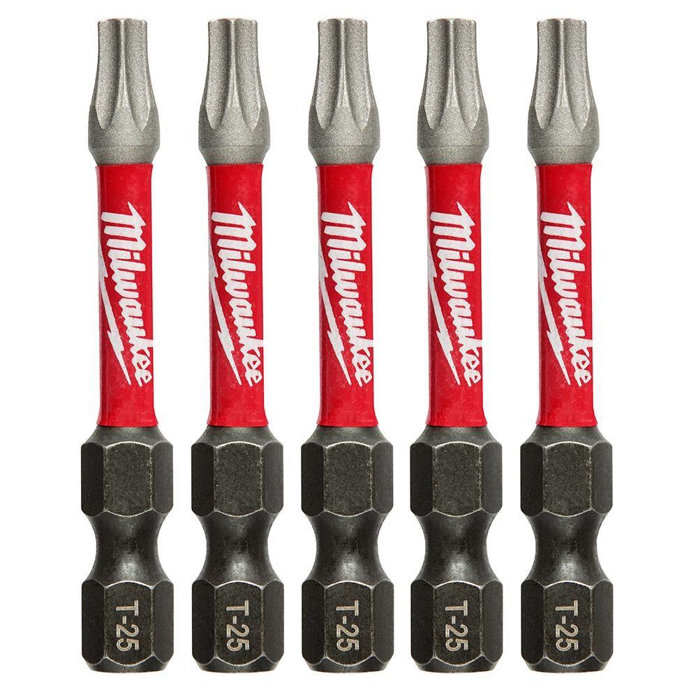 Milwaukee MIL48-32-5012 SHOCKWAVETM2" Impact Torx T20 Power Bits