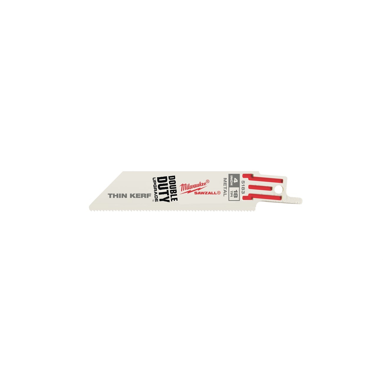 Milwaukee MIL48-00-5189 Reciprocating Saw Blade 12 Inch Bi-Metal 3/4 Inch