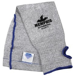 MCR Safety MCR9318D7T 7 Gauge 18" Gray Dyneema sleeve Thumb Slot