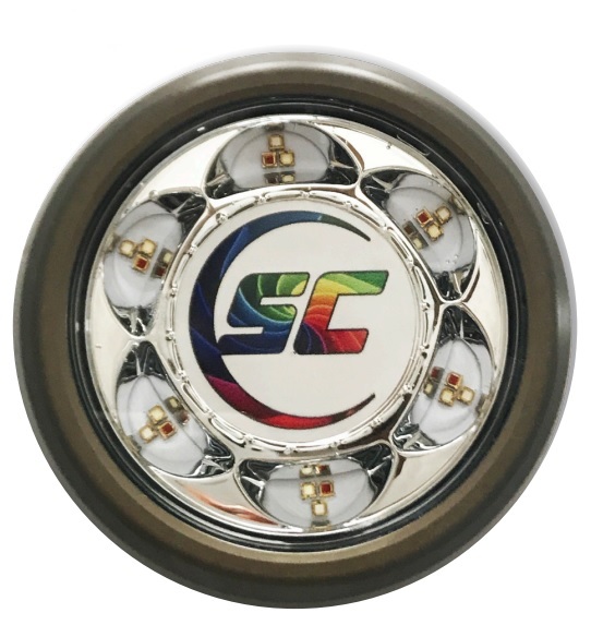 Shadow Caster SC3 Underwater LED Light GW 12v Aluminum Pontoon