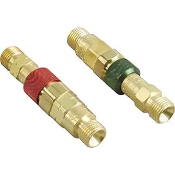 Western Enterprises WESQDB20 Quick Connect Set for Hoses Hose-to-Hose Set