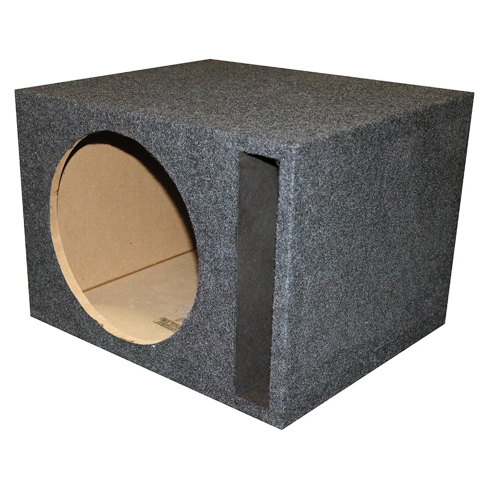 QPower Single 15″ Slot-Ported Vented Empty Woofer Enclosure