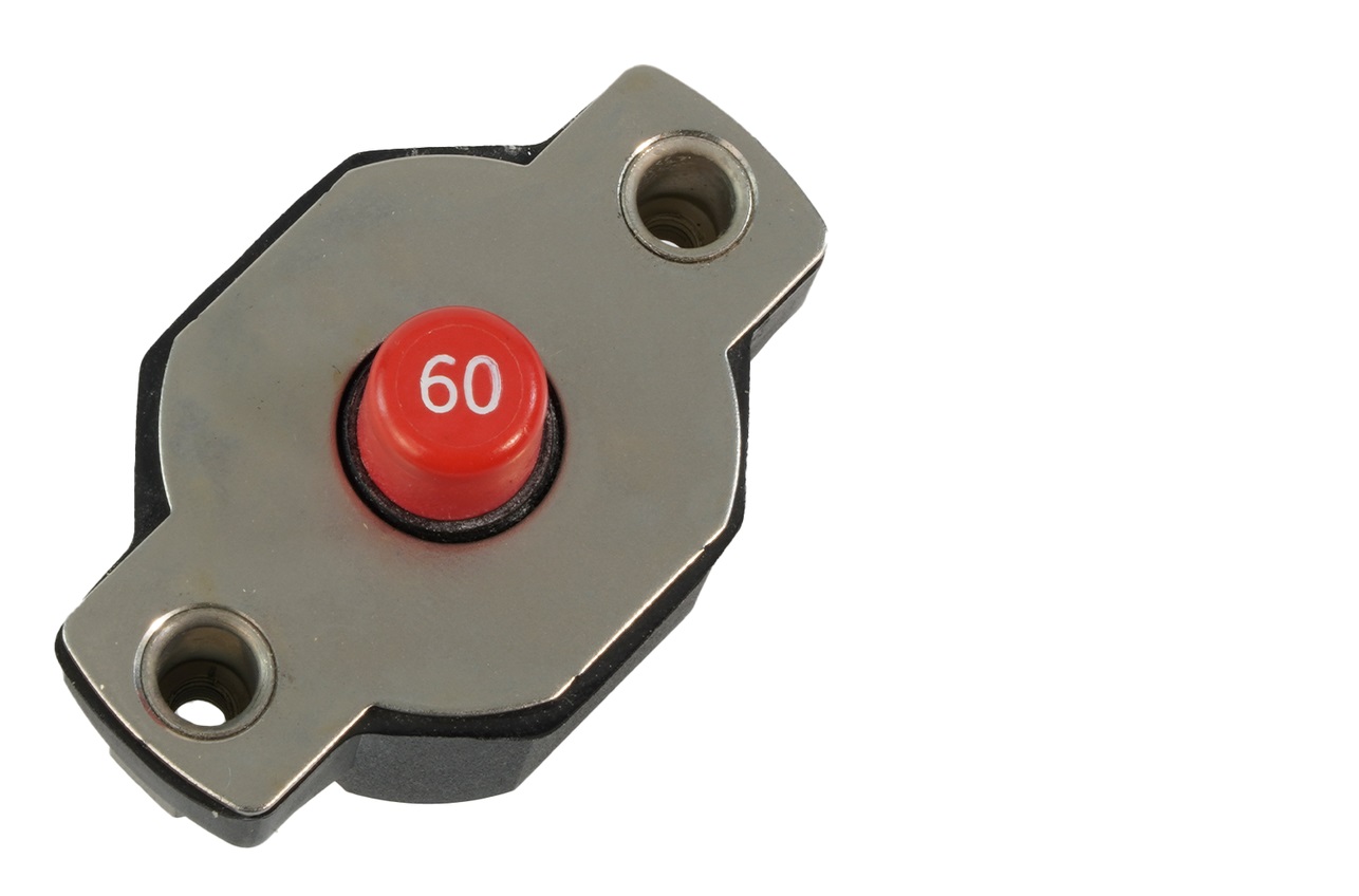 EGIS 4712-60 60A Medium Duty Push Button Circuit Breaker