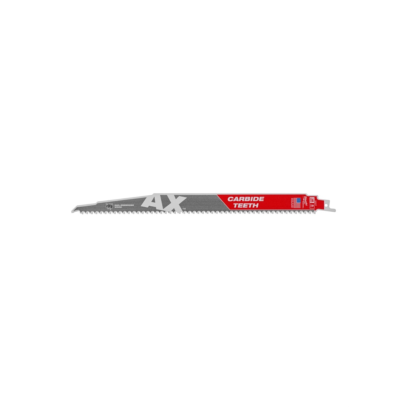 Milwaukee MIL48-00-5227 Reciprocating Saw Blade 12 Inch Carbide 1 Inch 60