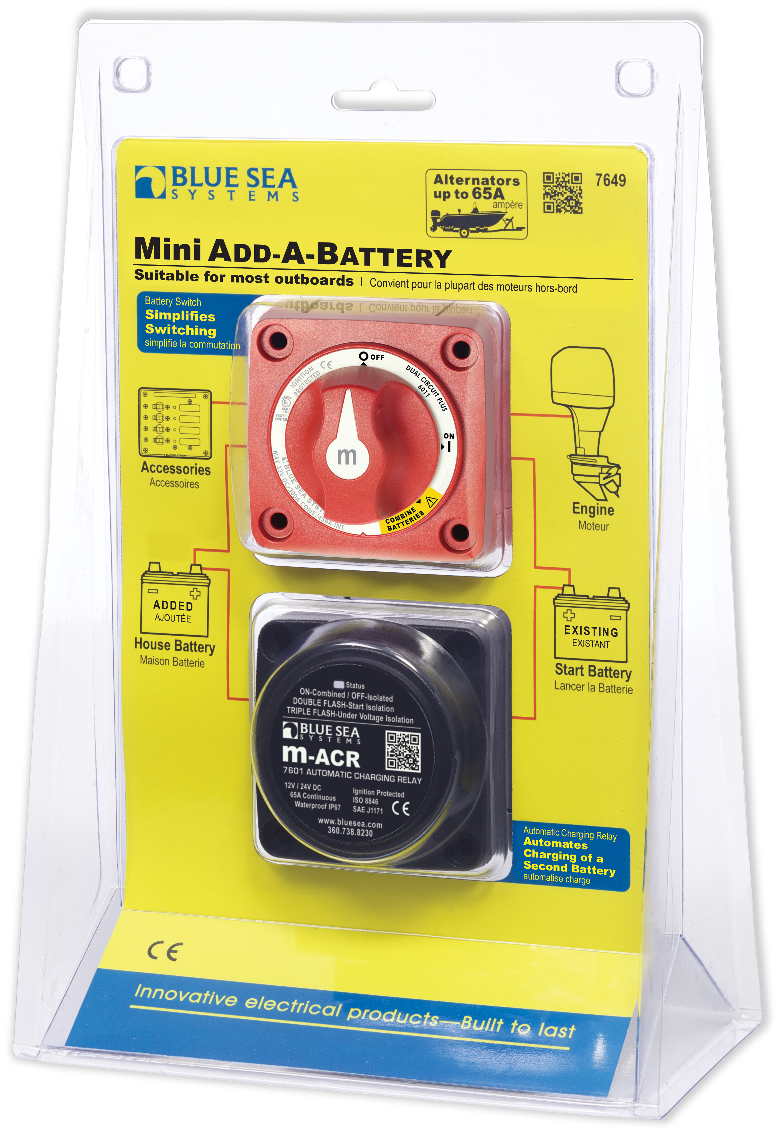 Blue Sea 7649-BSS Add-A-Battery Mini