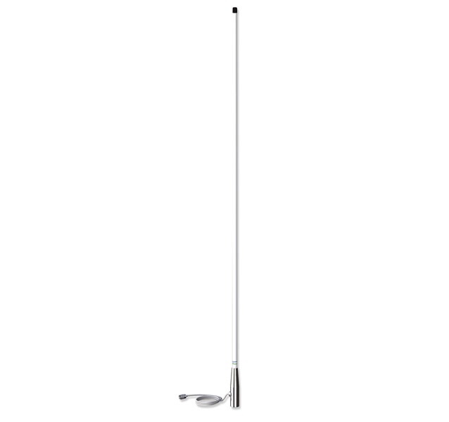 Shakespeare 396-1 5ft VHF Ant Chrome Fitting 3DB