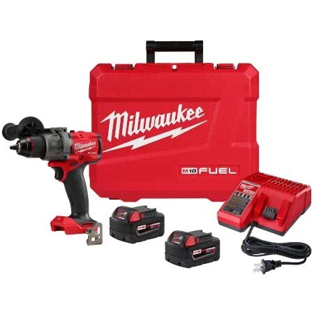Milwaukee MIL2904-22 M18 Fueltm 1/2" Hammer Drill/Driver Kit