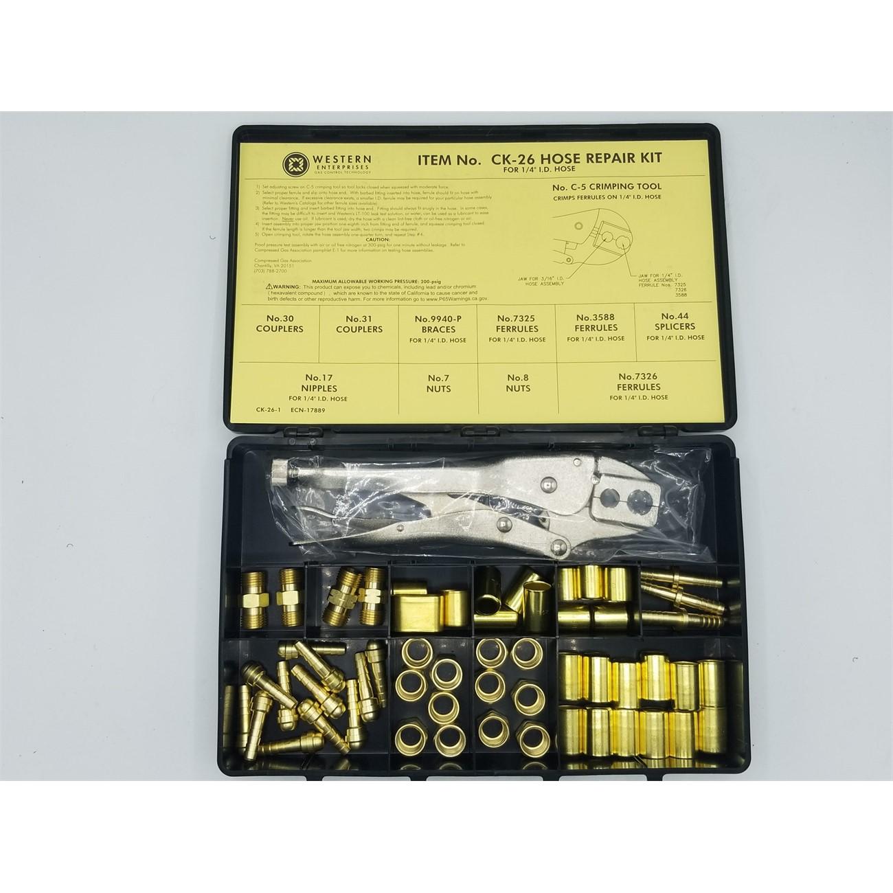 Western Enterprises WESCK-26 Hose Repair Kit