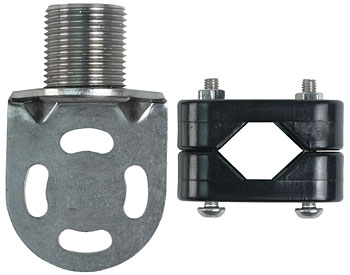 Shakespeare 4720 Rail Mount 7/8in - 1 1/4in Railing Stainless Steel 1in 14 Thread