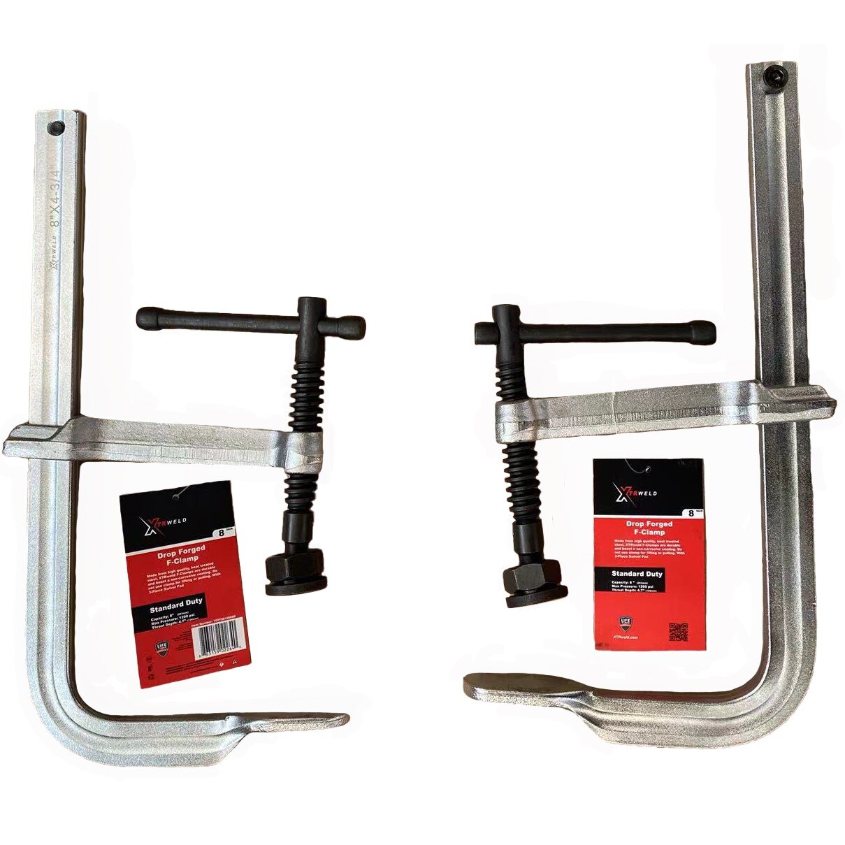XTRweld XTRTCFF322400HD Clamp F 2400 PSI 3-Piece Swivel Pad 5.5" 32"