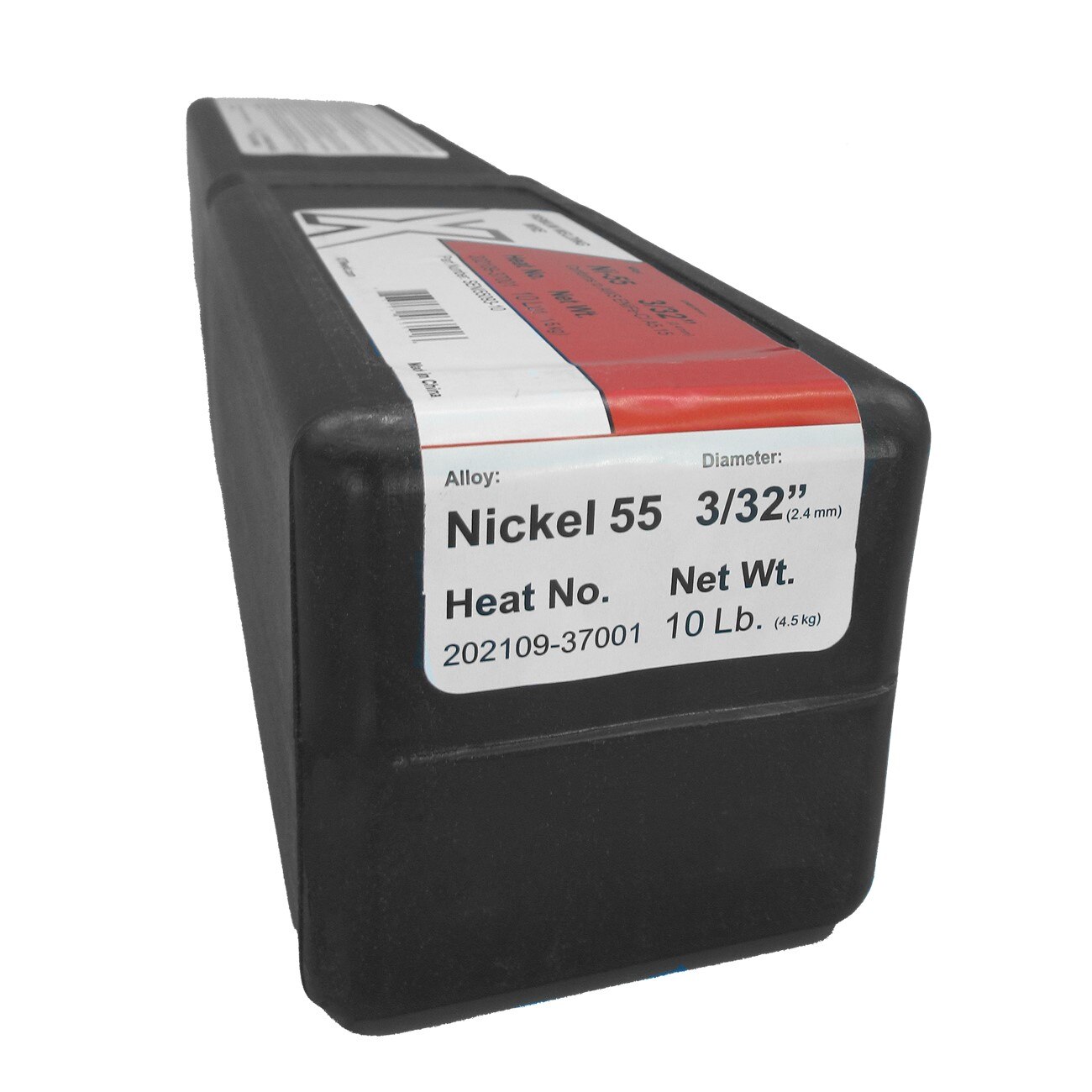 XTRweld XTRSENI55093-10 Ni 55 Coated Electrode (SMAW) Welding Wire 3/32 In