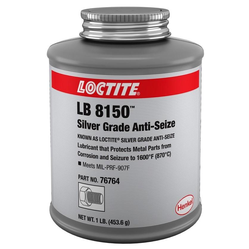 Loctite LOC235005 Anti Seize Lubricant Silver grade anti-seize 1 lb brush top