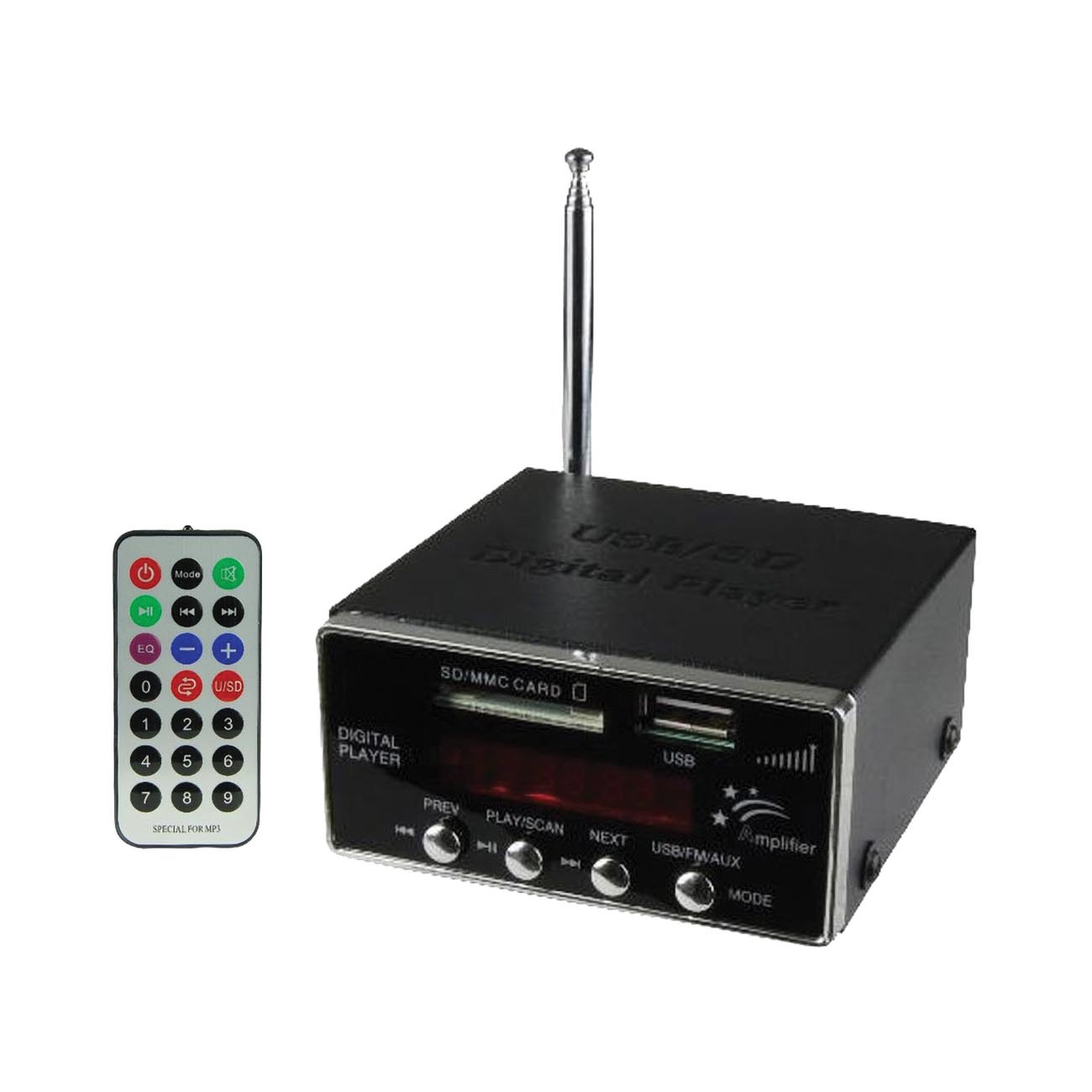 Nippon Compact Digital MP3 Player FM Radio and Remote