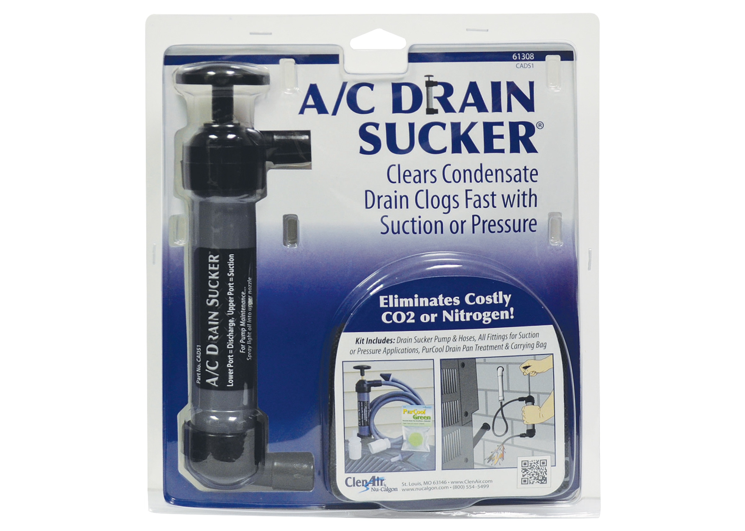 NU-CALGON 61308 Condensate Clog Pump Refrigerant Line Accessory