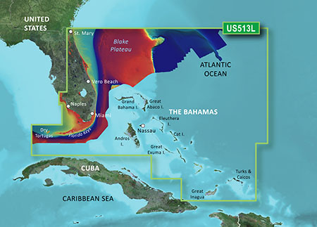Garmin 010-C0742-00 VUS513L G3 Vision Jacksonville - Bahamas