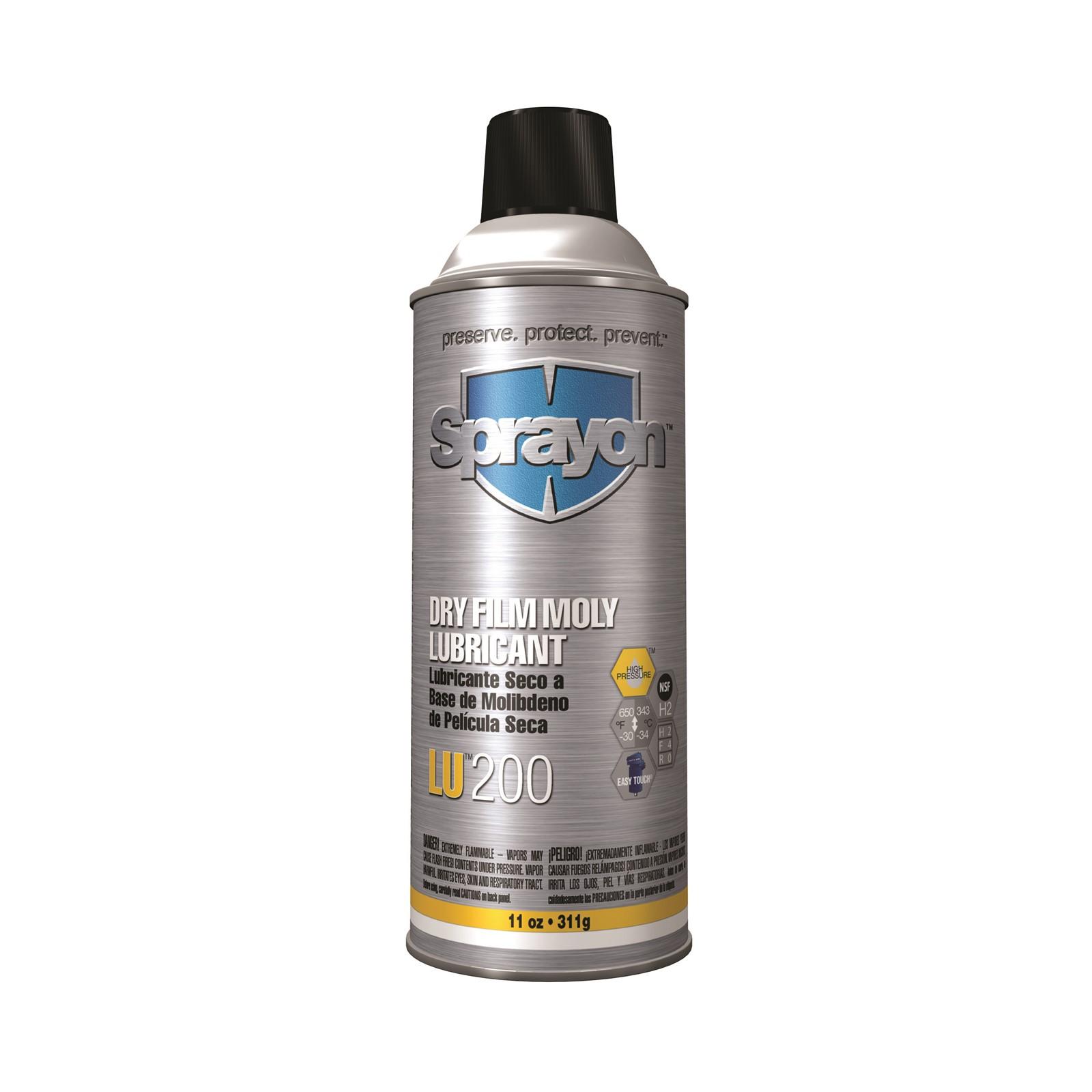 Krylon KRYSC0200000 Industrial Sprayon Dry Moly Lube 16 oz - Net Wt 11 oz