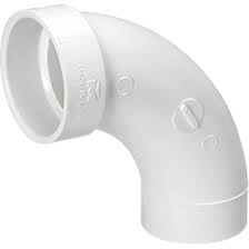 Mueller 2 PVC DWV LS 90 Elbow 6061