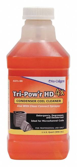 NU-CALGON 4371-90 Coil Cleaner Conce for HVAC/R Systems Professional Grade