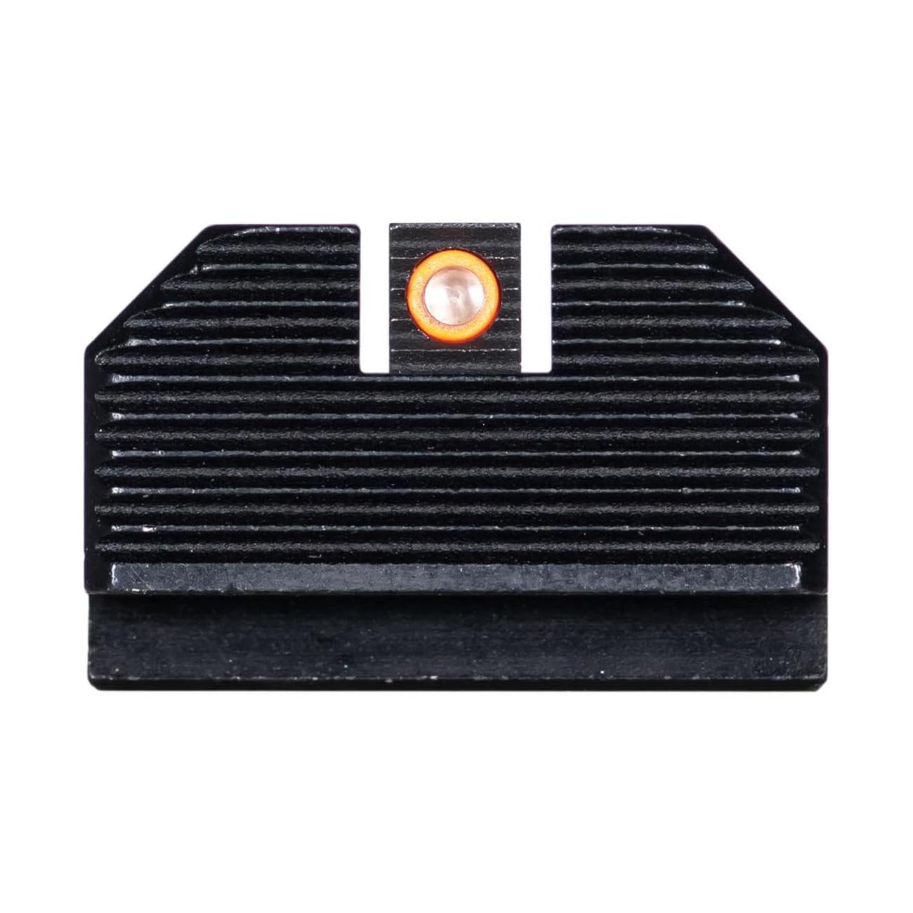 Night Fision Optics-Ready Stealth Series for Glock 42/43/43X/43X MOS Orange Front Ring/Blank Rear
