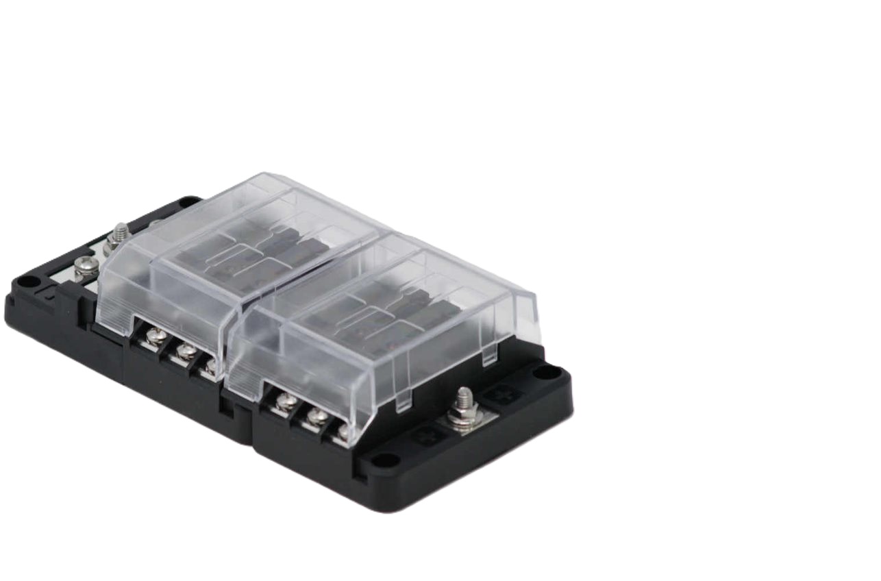 EGIS 8026 RT Fuse Block 12 Circuit with Ground and LED Indication