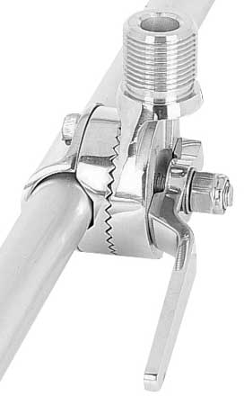 Shakespeare 4190 Rail Mount for 7/8in or 1in Stainless Steel