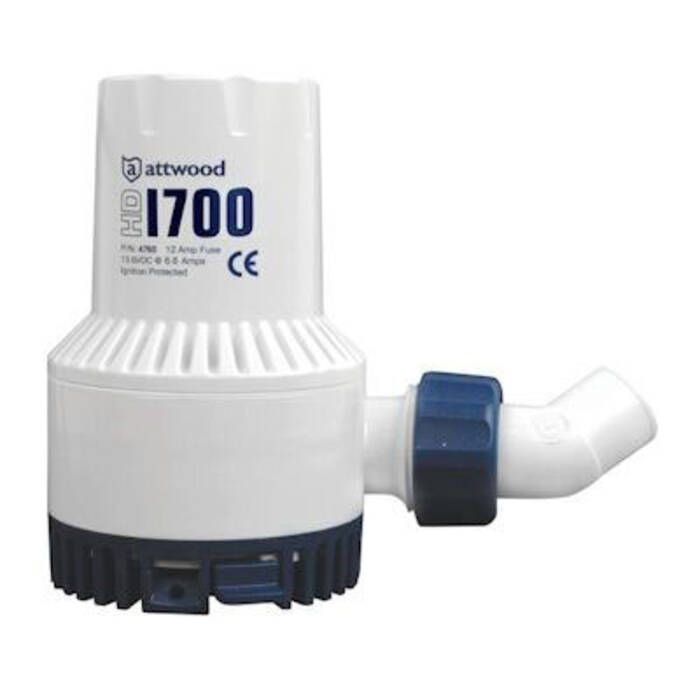 Attwood 4730-4 Heavy Duty HD1700 12vDC 6 Amp Bilge Pump