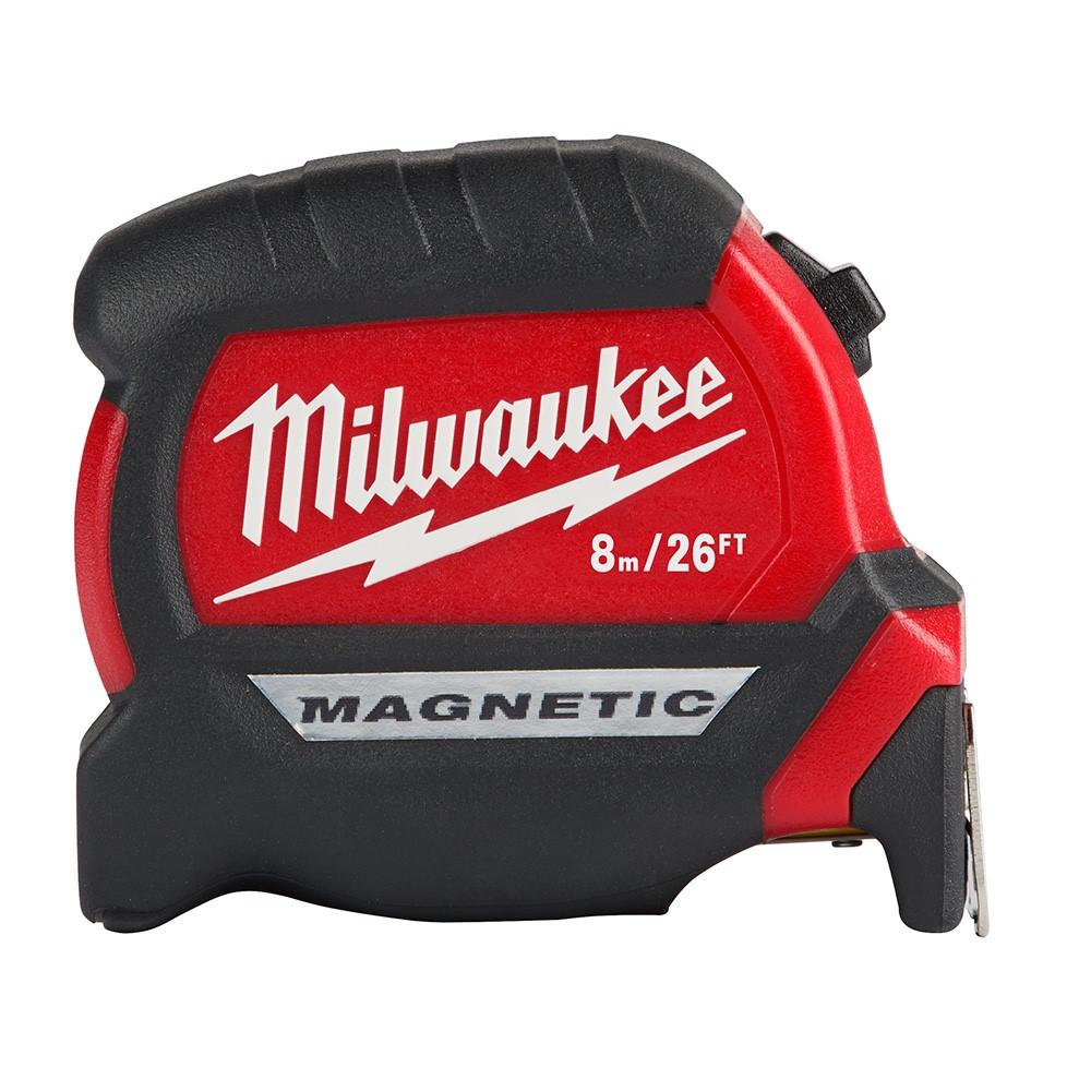Milwaukee MIL48-22-0326 Tape Measure Double-Sided Hook 26 ft Steel 2.33 Inch