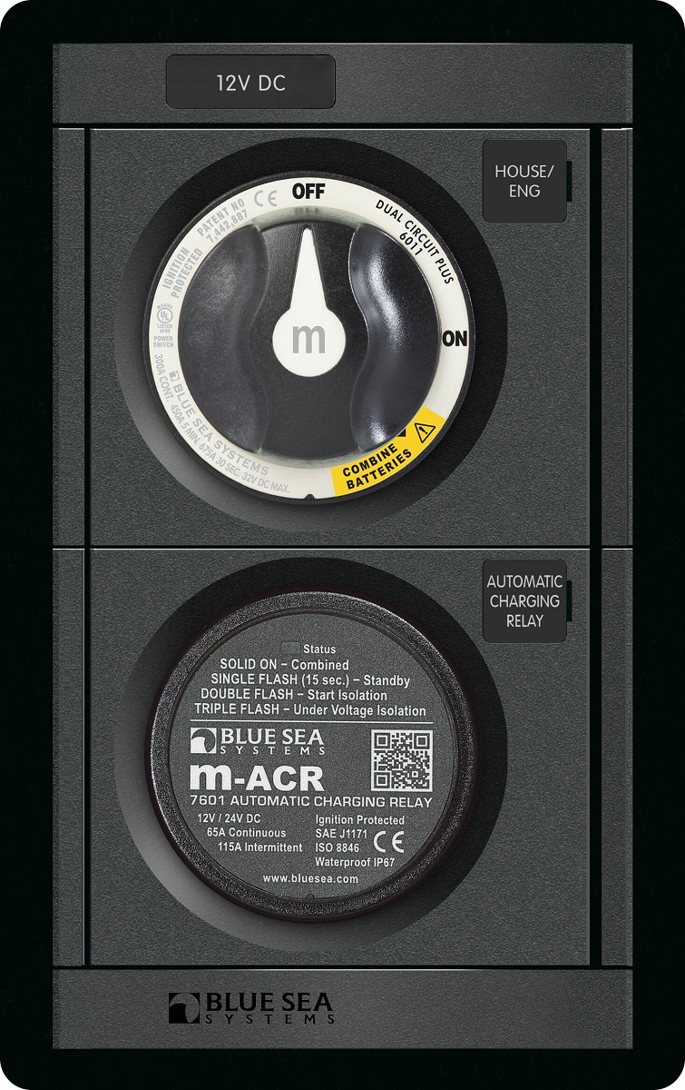 Blue Sea 1494-BSS Panel 360 Add-A-Battey