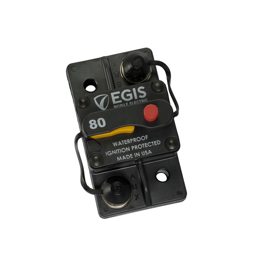 EGIS 4703-080 285-Series 80 Amp Circuit Breaker Surface Mount